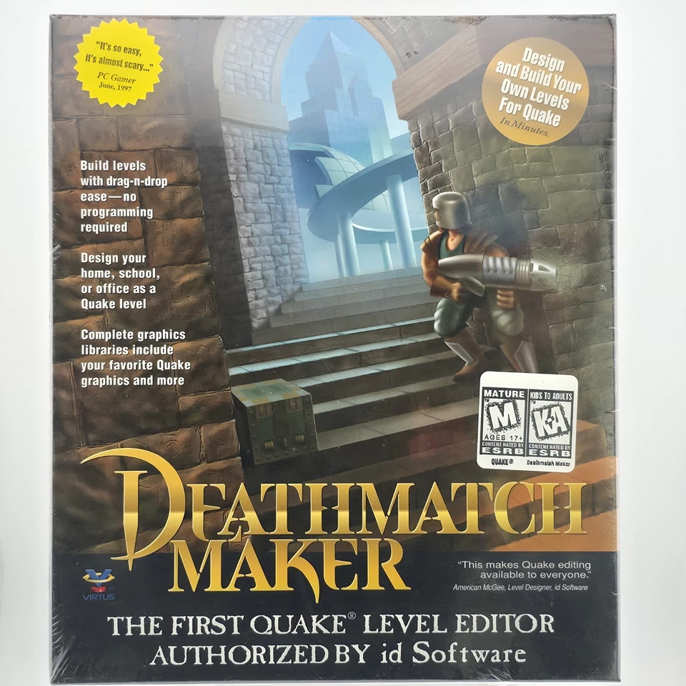 Quake: Deathmatch Maker, 1997, Big Box, New & Sealed - Image 1 of 4
