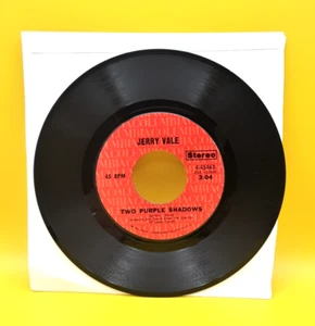 Jerry Vale - Two Purple Shadows 1971 USA 7" Vinyl Single - Picture 1 of 2