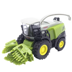 1PC Farm Harvester Model Kids Vehicle Toy Simulation Harvester 1:42 Alloy Farm - Picture 1 of 12