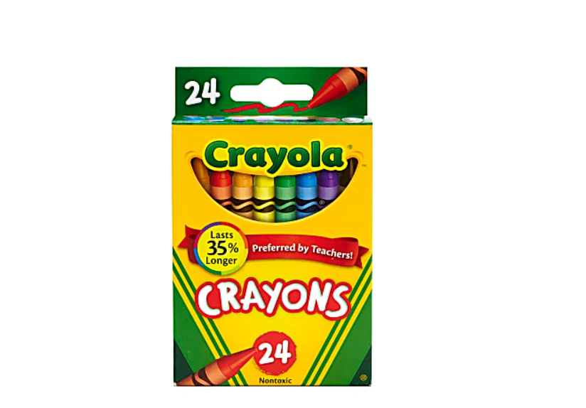 NEW Crayola Crayons, Assorted Colors, Pack Of 24 Crayons - Image 1 of 1