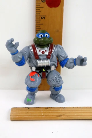 TMNT Ninja Turtles Adventurers Deep Sea Diver Leo Leonardo 1995 Figure Cover