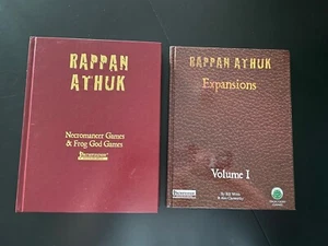 Pathfinder Rappan Athuk Hardcover and expansion volume one Frog God Games AF2 - Imagen 1 de 7