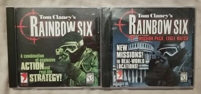 Tom Clancys Rainbow Six + Eagle Watch Mission Pack Complete & Tested CIB PC 2000 - Image 1 of 4