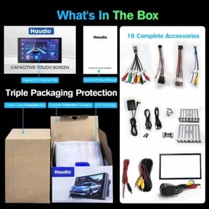 7" Android Car Stereo, CarPlay, GPS, 2GB+32GB, FM, Bluetooth, AHD Backup Camera. - Picture 1 of 17