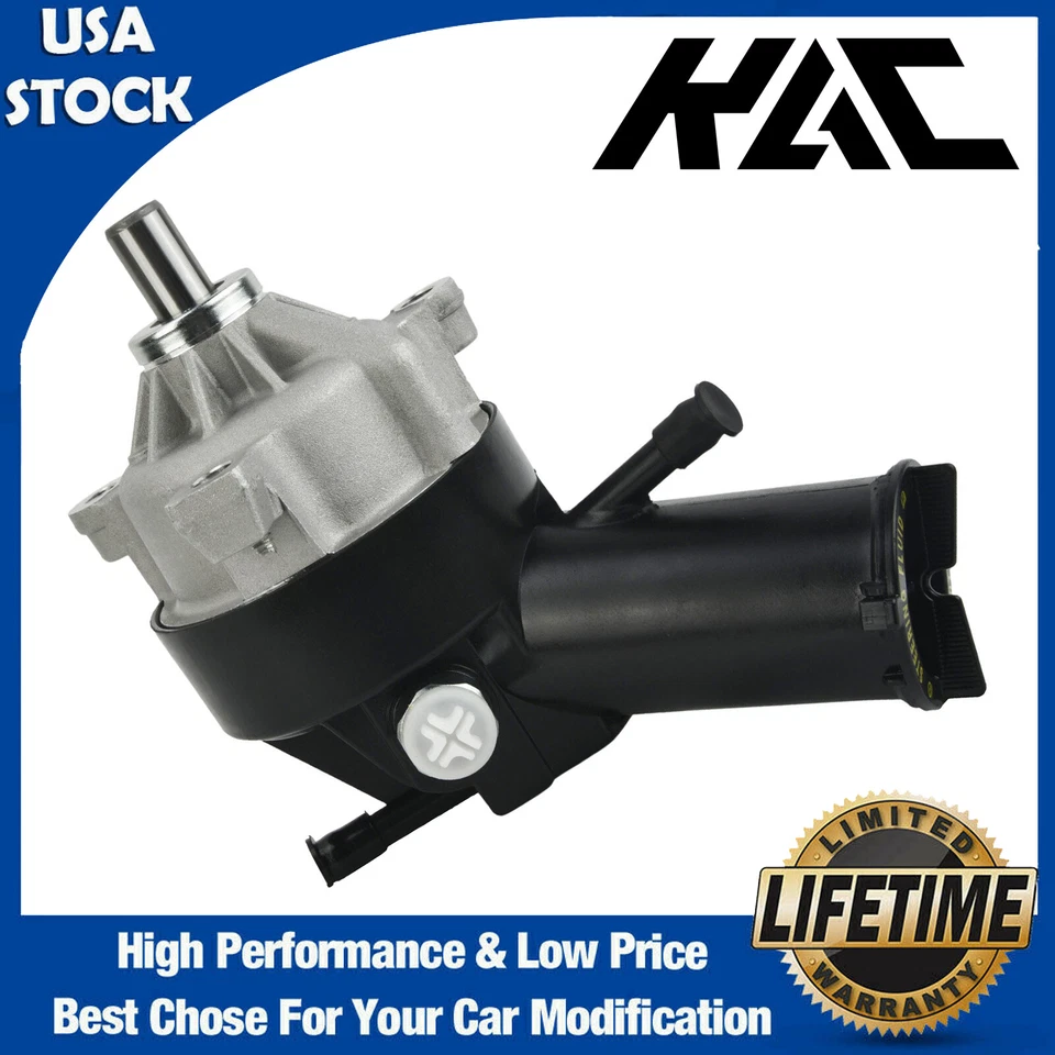 Power Steering Pump w/ Reservoir For Ford 1999-2003 F-250 F-350 F-450 Super Duty - Image 1 of 4