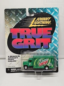 Johnny Lightning True Grit Heavy Haulers MOUNTAIN DEW Beverage Truck Green 1/64 - Picture 1 of 4