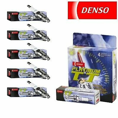 5 Pcs  Platinum TT Spark Plugs Denso for 2004 Volvo V70 L5-2.3L - Imagem 1 de 4