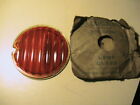 LANDROVER . TWO LUCAS RED GLASS LENSES, PART No 520409 SUIT REAR LIGHT & OTHERS.
