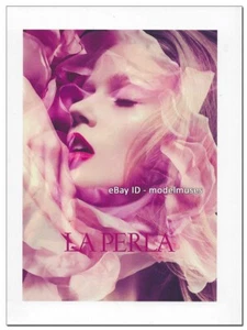 LA PERLA Lingerie Catalog Fall 2008 MASHA NOVOSELOVA woman in sheer bra panties - Imagen 1 de 9