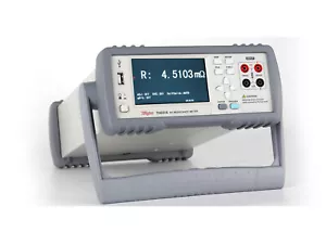DC Resistance Meter Temperature Tester 1μΩ to 2MΩ Touch Screen Display - Picture 1 of 4