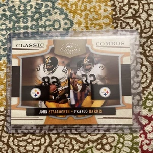 2009 Donruss Classics Classic Combos Stallworth & Harris 151/250 - Picture 1 of 10
