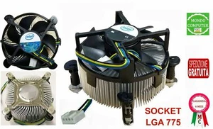 DISSIPATORE PROCESSORE SOCKET 775 LGA POWER COOLER #104437 12V-0,60A ORIGINALE - Foto 1 di 1