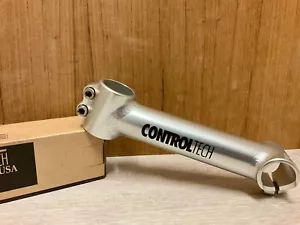 NOS Vintage CONTROLTECH USA oldschool AHEAD stem 150 -1 1/8"- 10 deg. ltd silver - Bild 1 von 14