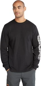 Timberland PRO Men's Core Logo Long-Sleeve T-Shirt - Picture 1 of 55