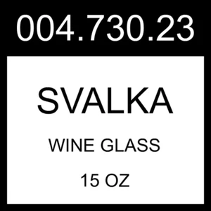 IKEA SVALKA Wine Glass Clear Glass 6 Pack 15 oz 004.730.23 - Picture 1 of 1
