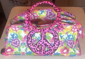 Psychedelic Rolling Peace Duffle Bag - Picture 1 of 3