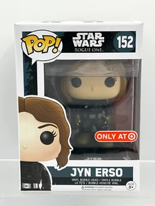 Funko Pop! Star Wars No. 152 Jyn Erso Bobblehead Rogue One Target Exc. NIB - Picture 1 of 24