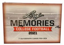 Leaf Memories College Football Box 2021