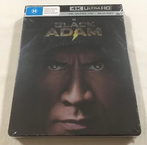 Black Adam 4K (2022) - Limited Steelbook Blu-Ray | New | Dwayne Johnson - Bild 1 von 2