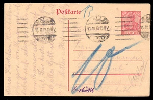 German Reich P 107 I, 10 Pf. Germany Halle-Rehoboth/Southwest Africa 11.10.19 - Picture 1 of 2