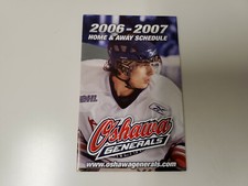 RS20 Oshawa Generals 2006/07 Minor Hockey Pocket Schedule - Molson Canadian