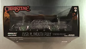 GREENLIGHT GREEN MACHINE CHRISTINE 1958 PLYMOUTH FURY SCORCHED SERIES 1/24 SCALE - Picture 1 of 5