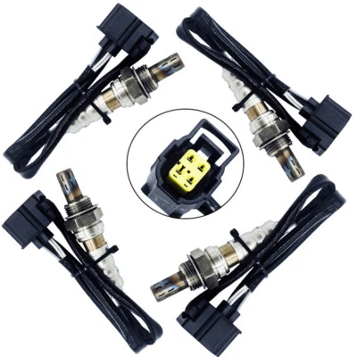 4 sensores de oxígeno para Chrysler 300 2008 2009 2010 Town & Country Up + Downstream Foto 1 de 4