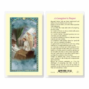 Caregivers Prayer - Laminated Holy Card 924 - Picture 1 of 3