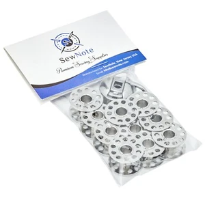 Metal Class 15 Bobbins and Bobbin Case for Singer Brother Sewing Machine  - Picture 1 of 4