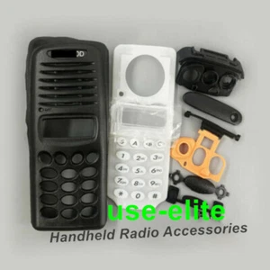 Custodia alloggiamento anteriore completa riparazione tastiera nera per radio TK2180 TK3180 - Foto 1 di 3