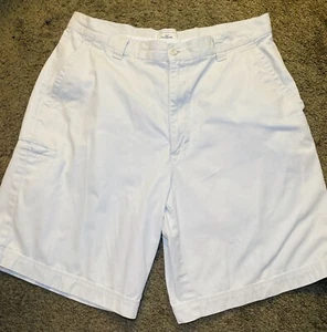 Dockers Men's Casual Walking Shorts Flat Front Khaki Sz 34 Waist Cotton - Picture 1 of 3