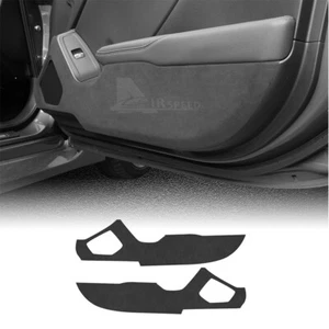 Car Inner Door Kick Mats Protection Leather For Subaru BRZ 21-23 Toyota GR86 - Picture 1 of 7