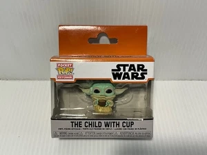 Star Wars Mandalorian EL NIÑO CON TAZA Bolsillo Funko POP! Llavero coleccionable - Imagen 1 de 6