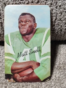 1970 Topps Super Matt Snell #20 - Bild 1 von 4