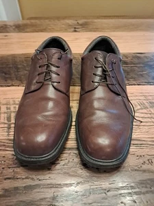 Cravatte eleganti da uomo Nunn Bush in pelle marrone taglia 11 - Foto 1 di 7