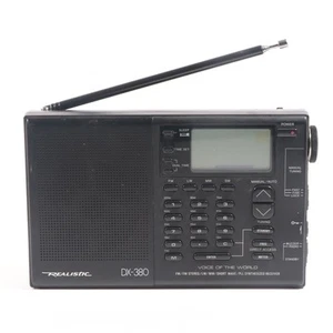 Vintage Realistic FM/LW/MW/Shortwave Reciever Radio Model DX-380 Tested Working - Picture 1 of 4