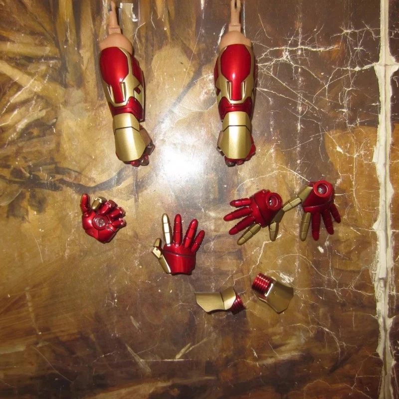 Figura de acción Hot Toys 1/6 MMS191 Iron Man 3 Tony Stark armadura de mano accesorios Foto 1 de 1