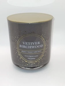 Bellevue Vetiver Birkenholz Luxus Duftkerze ~ 12 oz NEU - Bild 1 von 7