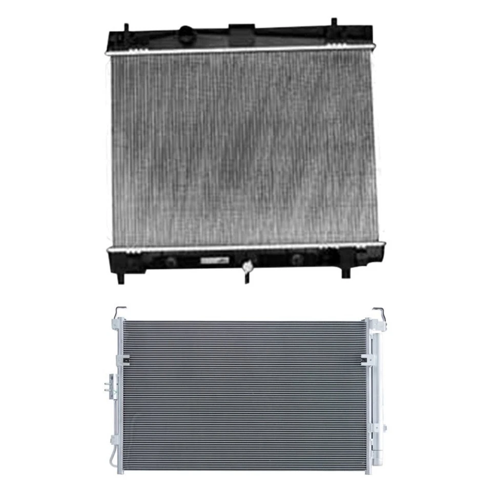 For Toyota Yaris 2016-2019 TYC Radiator & Condenser Kit Foto 1 de 1