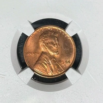 1944-S LINCOLN WHEAT CENT ~NGC MS 66 RB ~BEAUTIFUL COIN~ - Image 1 of 4
