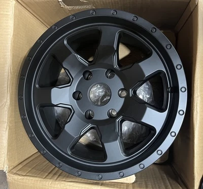 Aro preto fosco 1785SLM-4614M12 nível 8 Slam 17x8,5 -24 - Imagem 1 de 4