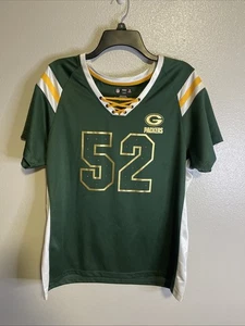 Green Bay Packers NFL Women's #52 Matthews Jersey Bling Embellished Size XXL - Picture 1 of 8