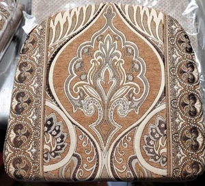 2pc Classic Decorative Chair pad Seat Cushion with Memory Filling 16"×16" - Picture 1 of 13