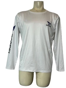 Rodeel Dri-Fit Long sleeve shirt WHITE BLUE BLACK SZ M_5849 - Picture 1 of 3