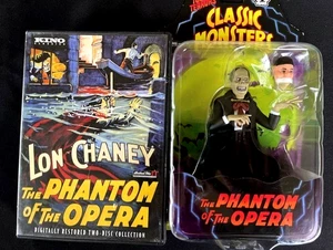 THE PHANTOM OF THE OPERA - 1925 Kino 2 - DVDs - 3 Versionen & Toony Terrors Figur - Bild 1 von 4