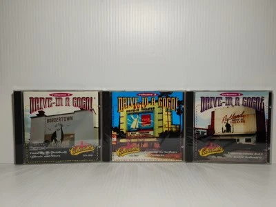 Cicadelic Drive-in a GoGo! Volume 1, 2 and 3 sealed CDs - Image 1 of 2