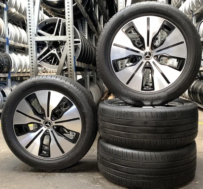 4 Orig Mercedes-Benz Sommerräder 235/55 R19 101Y EQC V297 A2934011200 2784 - Bild 1 von 3