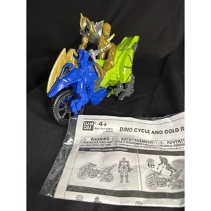 Bandai Saban's Power Rangers Dino Supercharge Cycle and Gold Ranger Age 4+ - Picture 1 of 3