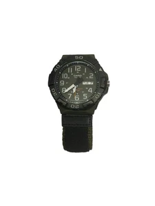 Casio Men's 5474 MRW-210H Khaki & Black  Oversized Day/Date Quartz Watch  - Picture 1 of 11