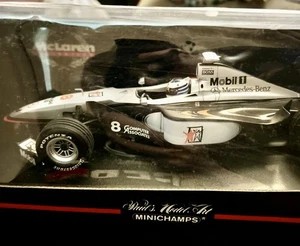 Minichamps 1:18 Hakkinen McLaren Mika F1 1998 Mercedes Formula 1 Toy Model Car - Picture 1 of 11